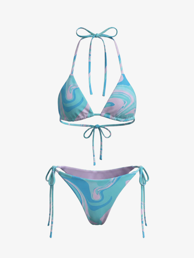 String Bikini - Acquerello