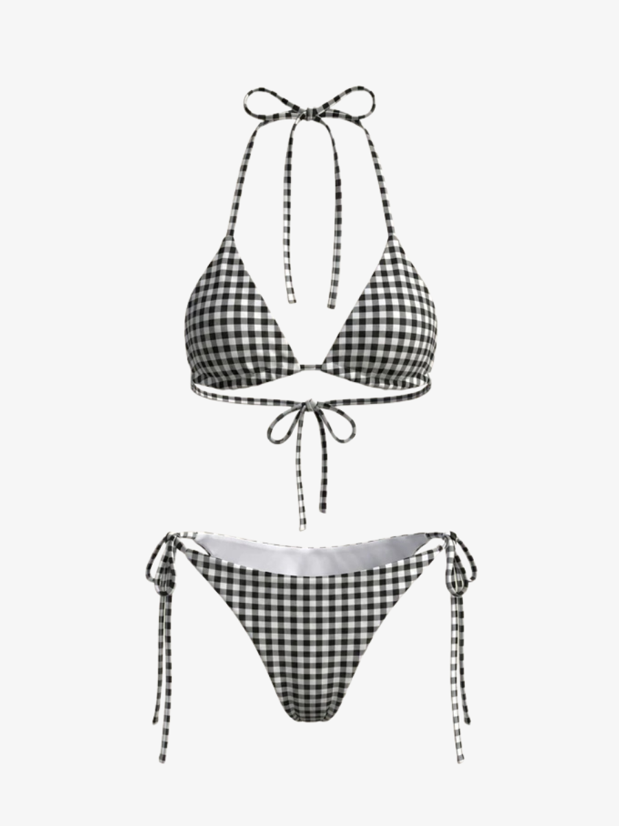String Bikini - Vichy