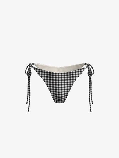 String Bikini Bottom - Vichy
