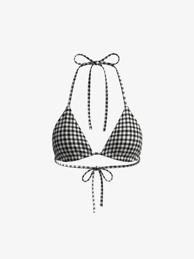 String Bikini Top - Vichy