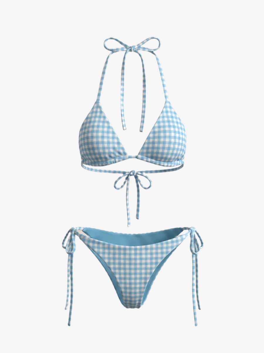 String Bikini - Vichy