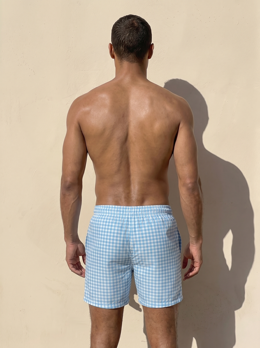 Men's Swim Shorts - Vichy