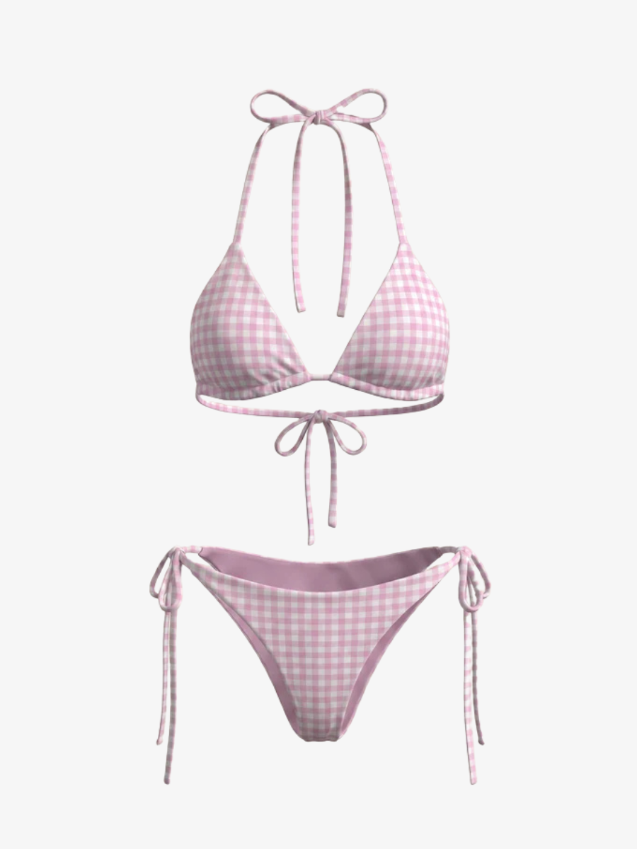 String Bikini - Vichy