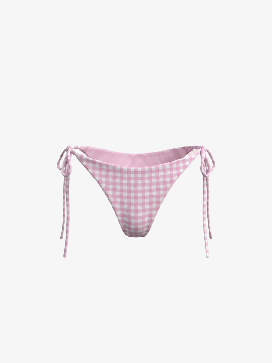 String Bikini Bottom - Vichy