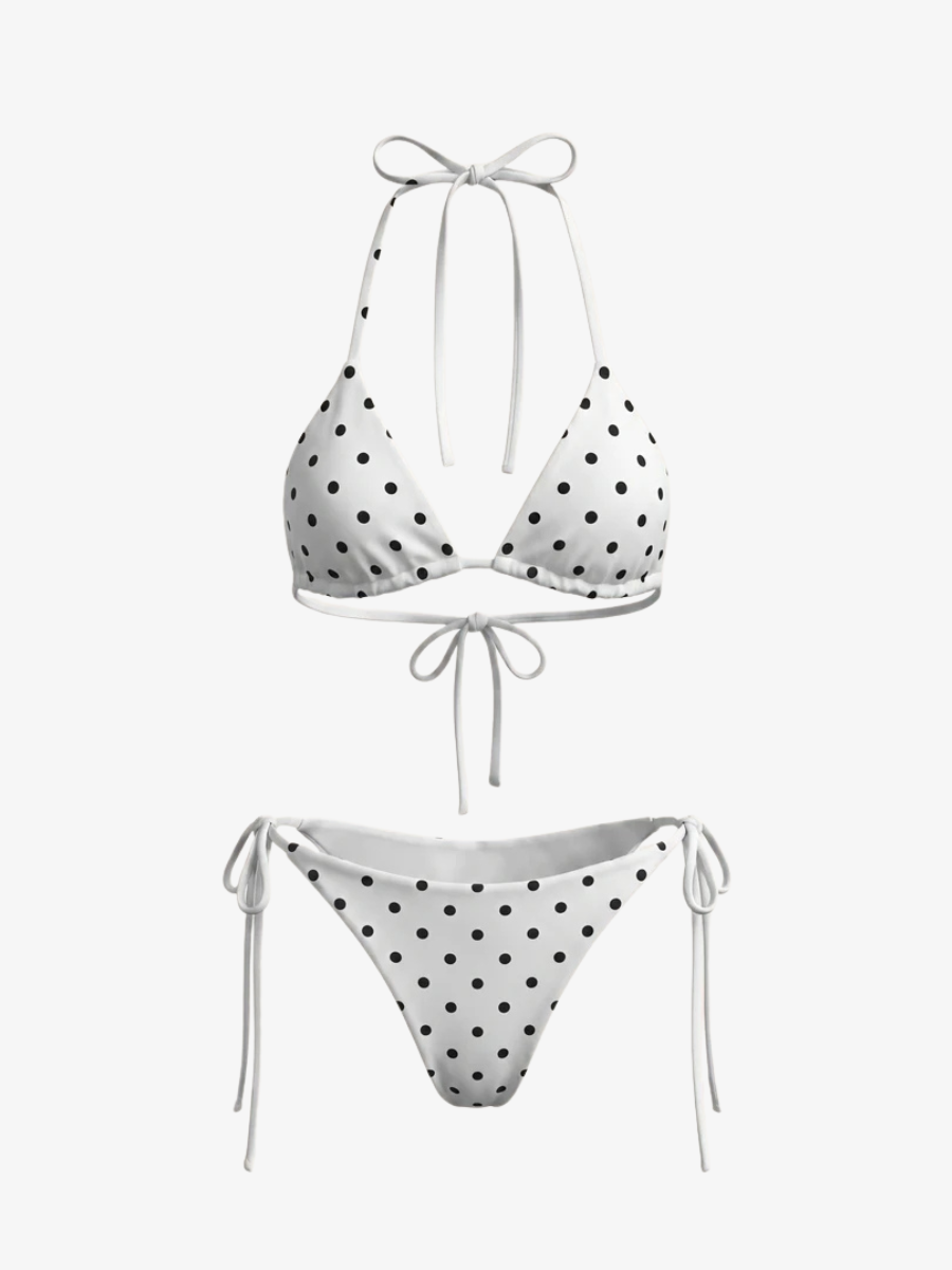 String Bikini - Polka Dot