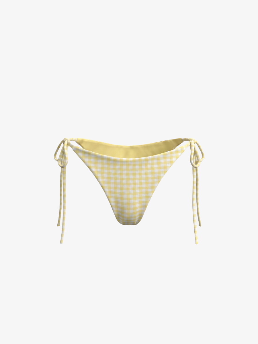 String Bikini Bottom - Vichy