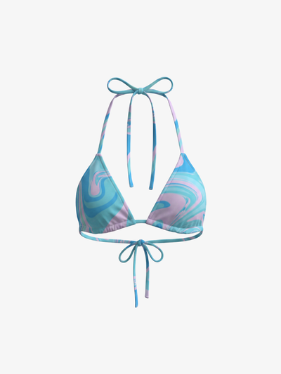 String Bikini Top - Acquerello