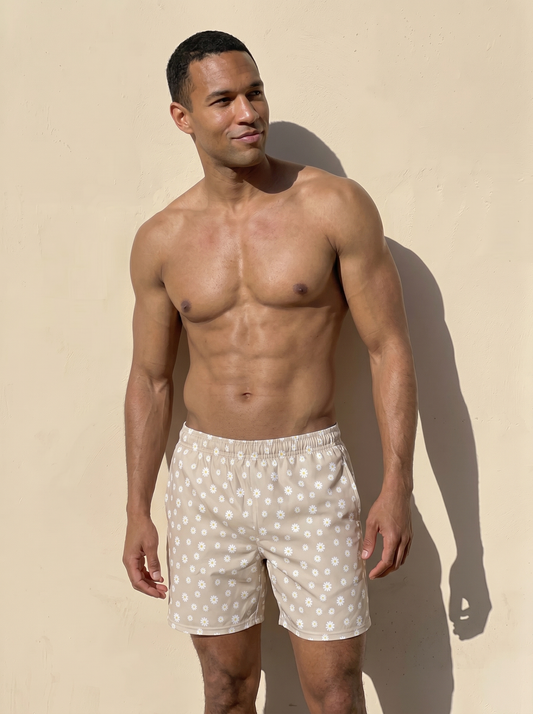 Men's Swim Shorts - Flora