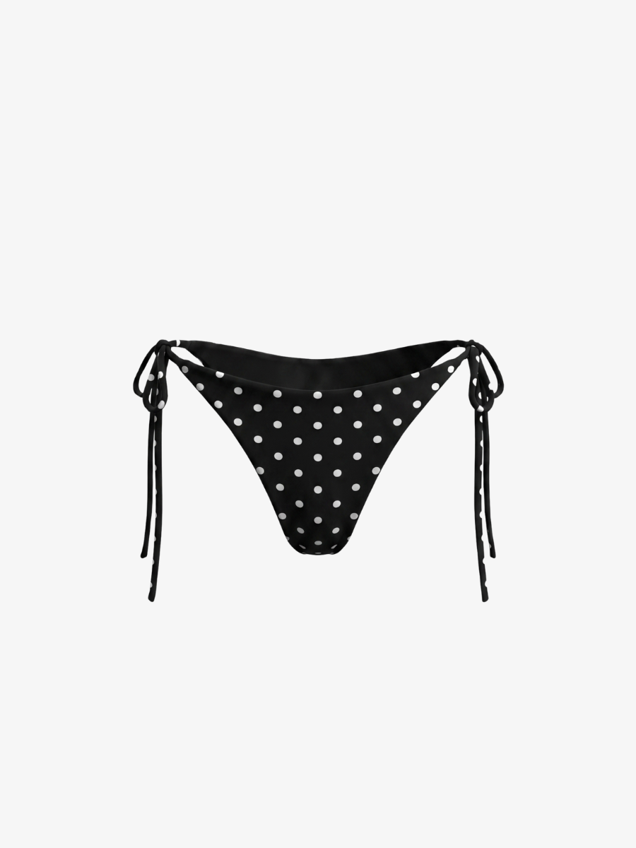 String Bikini Bottom - Polka Dot