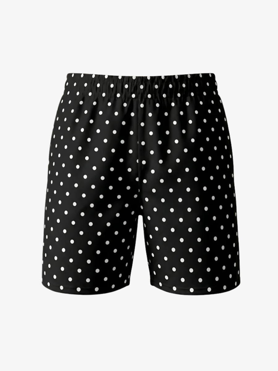 Men's Swim Shorts - Polka Dot