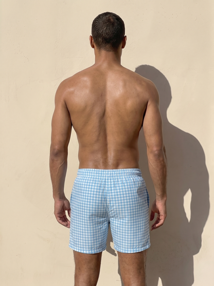 Men's Swim Shorts - Vichy