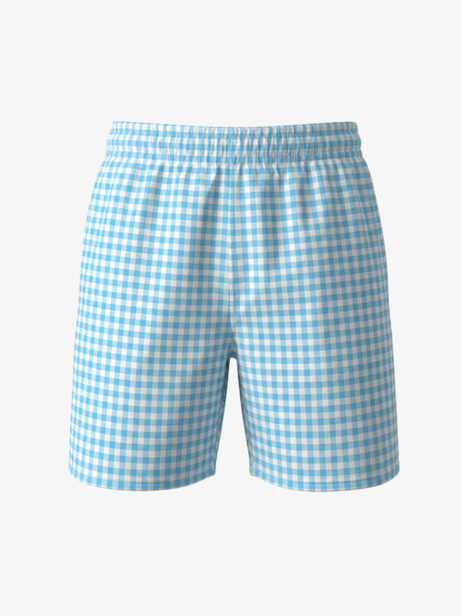 Men's Swim Shorts - Vichy