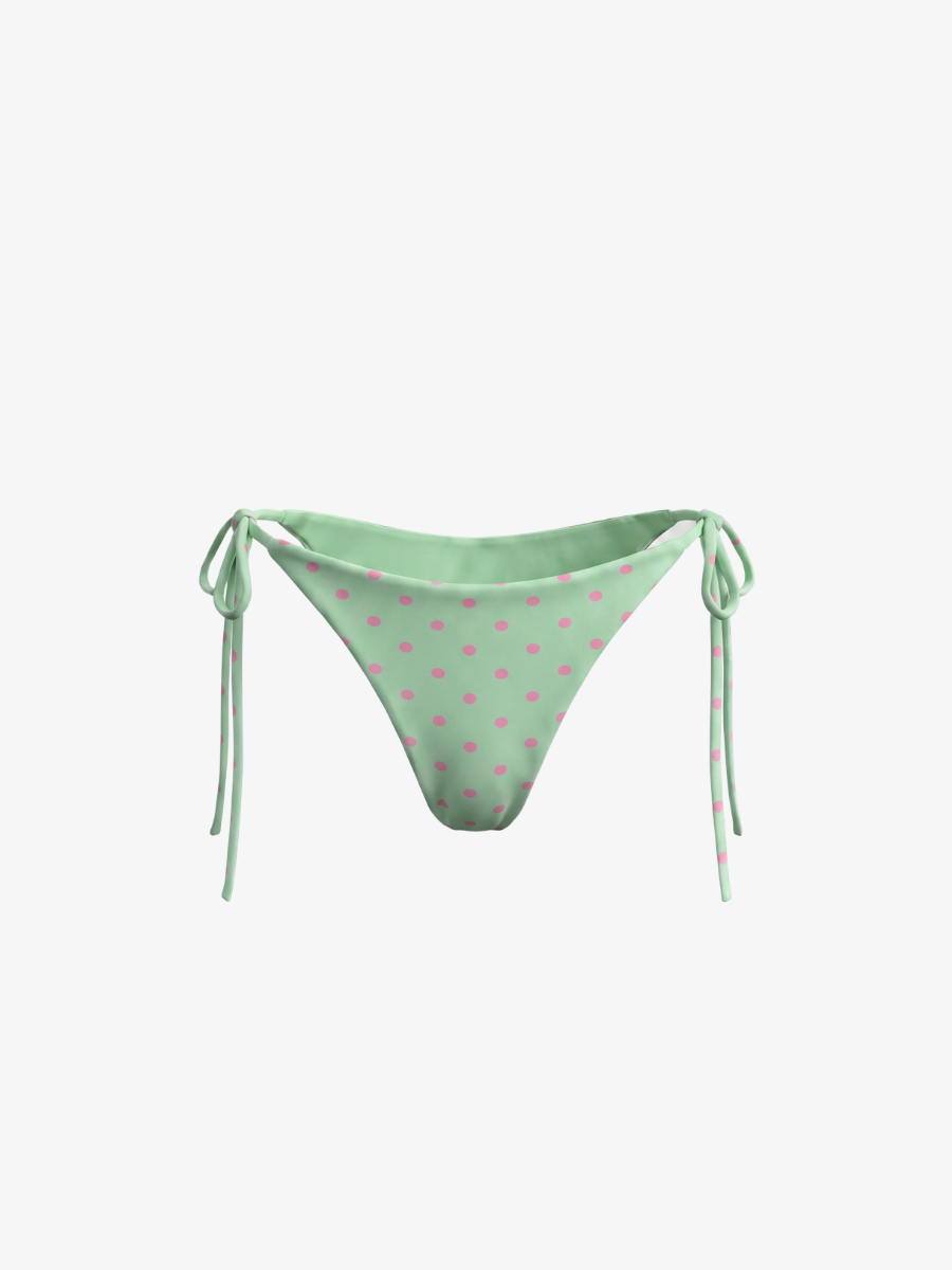 String Bikini Bottom - Polka Dot