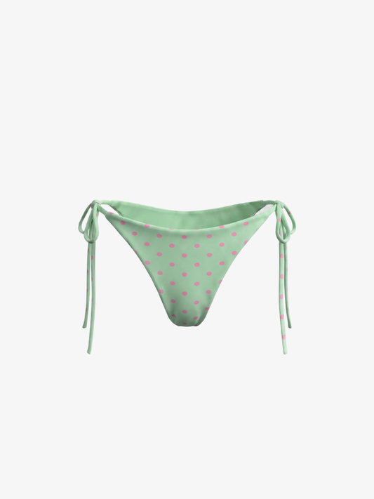 String Bikini Bottom - Polka Dot