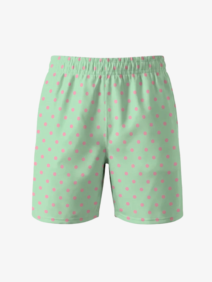 Men's Swim Shorts - Polka Dot