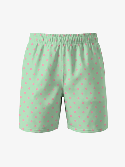 Men's Swim Shorts - Polka Dot