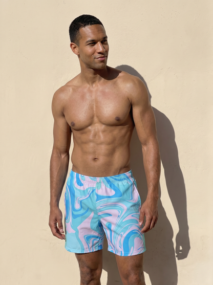Men's Swim Shorts - Acquerello