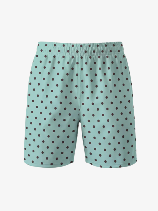 Men's Swim Shorts - Polka Dot