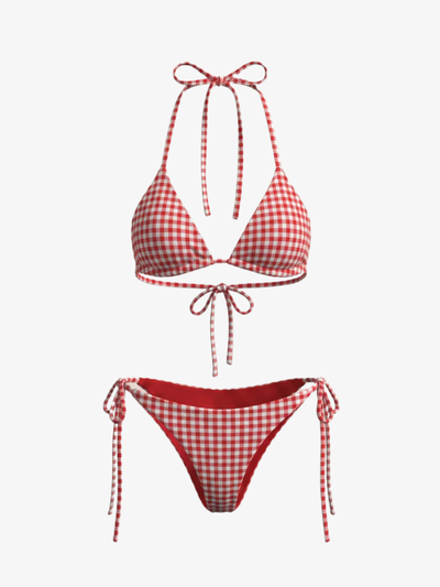 String Bikini - Vichy