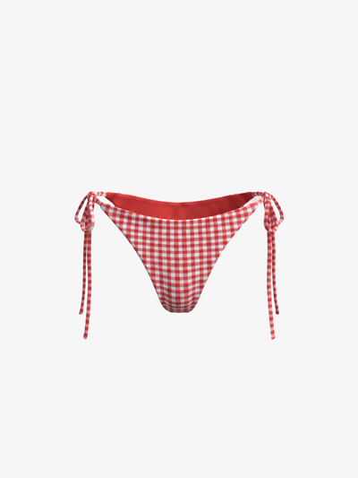 String Bikini Bottom - Vichy