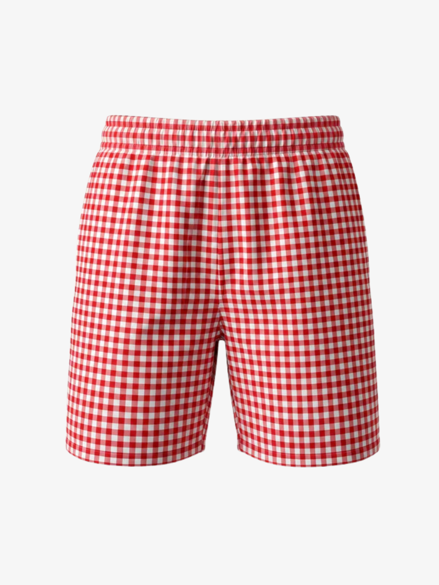 Men's Swim Shorts - Vichy