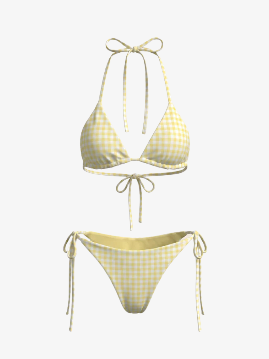 String Bikini - Vichy