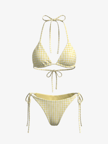 String Bikini - Vichy