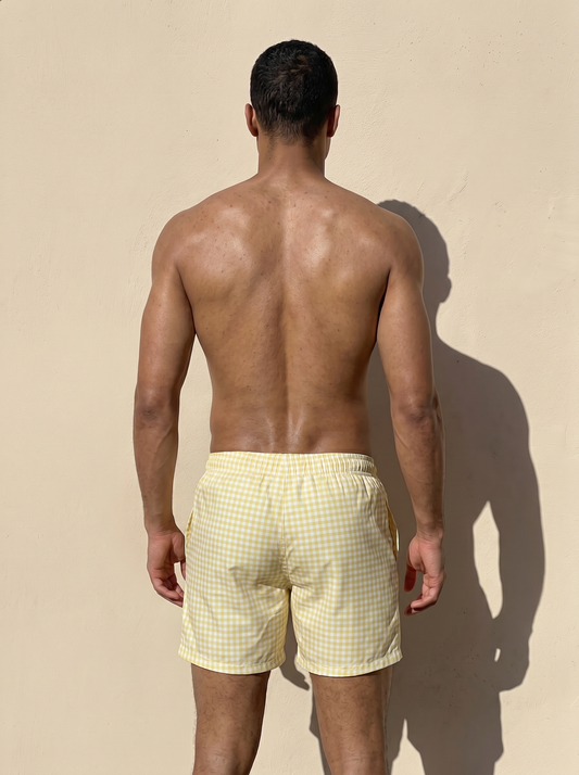 Men's Swim Shorts - Vichy